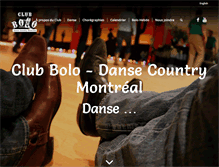 Tablet Screenshot of clubbolo.com